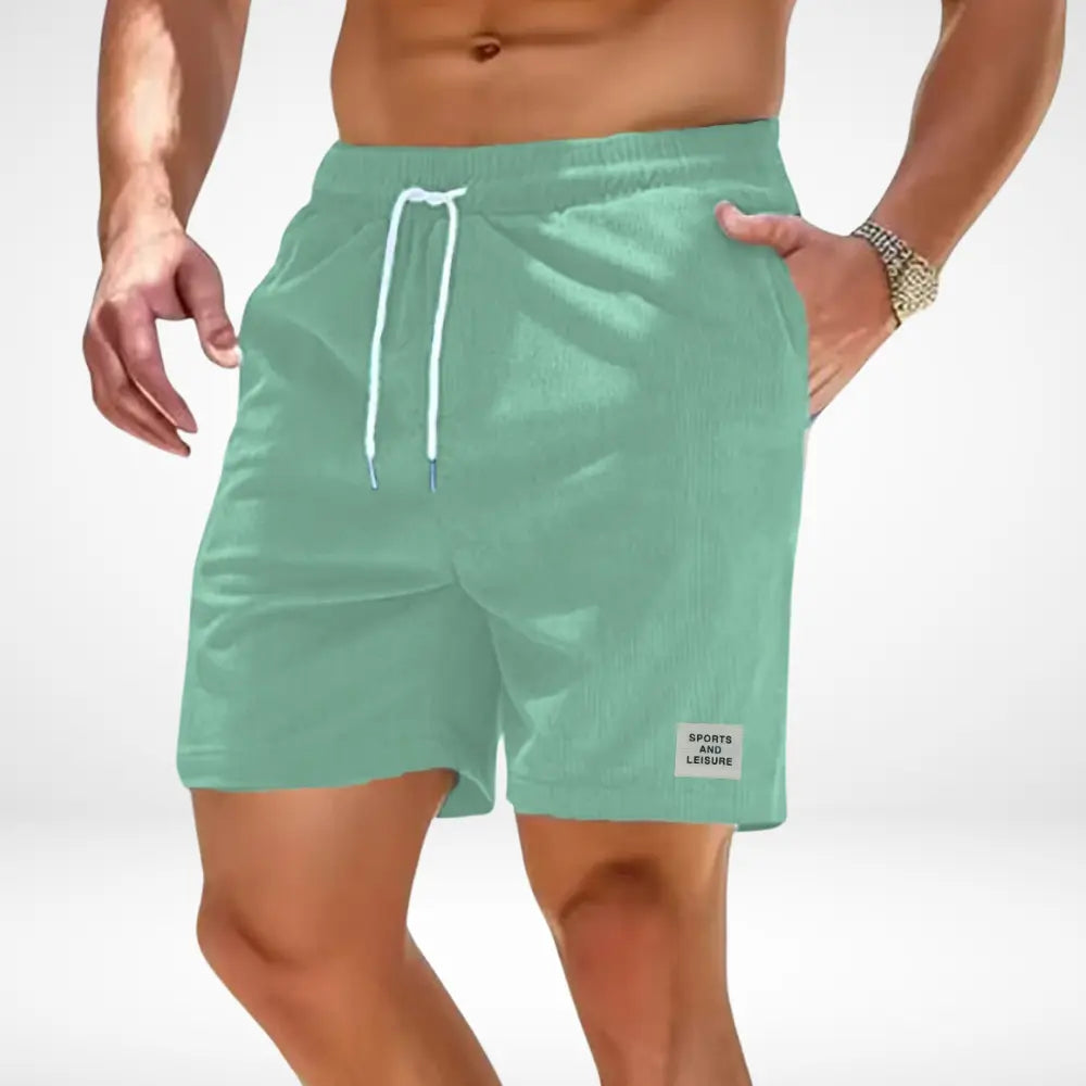 Short décontracté à taille élastique et cordon pour Homme – Tran