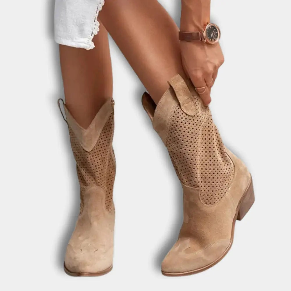 Bottes cowboy à tige perforée pour Women – Stacy