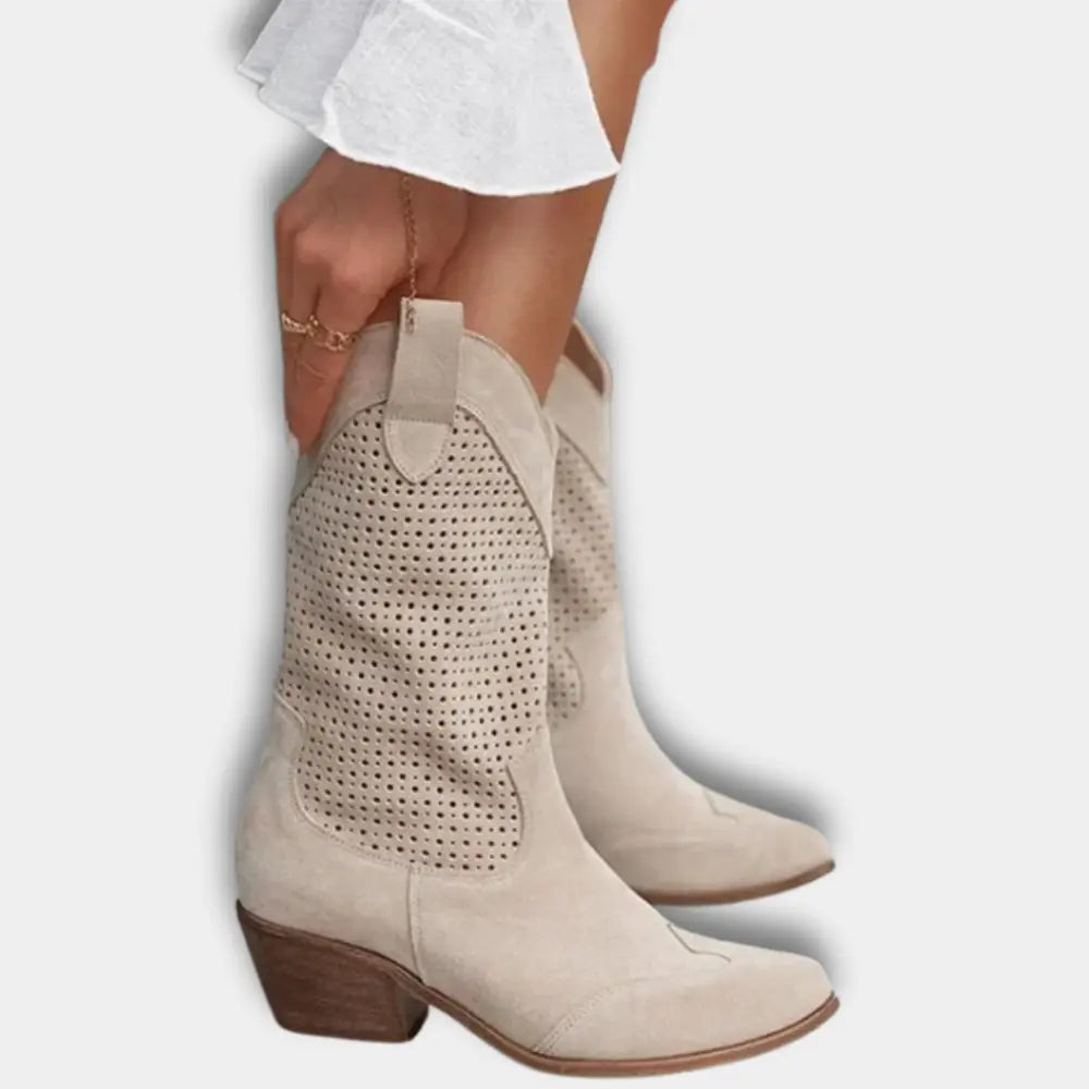 Bottes cowboy à tige perforée pour Women – Stacy