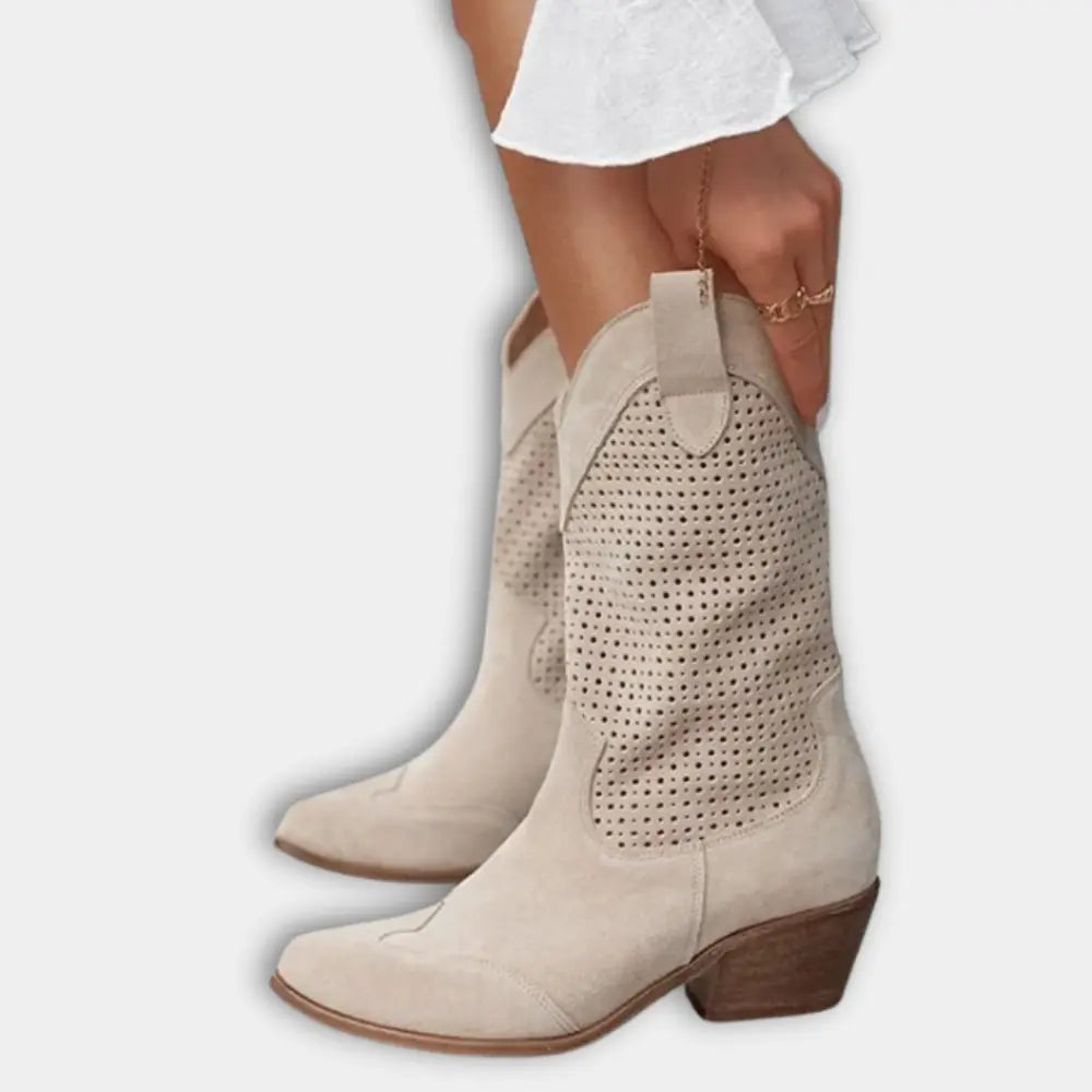 Bottes cowboy à tige perforée pour Women – Stacy