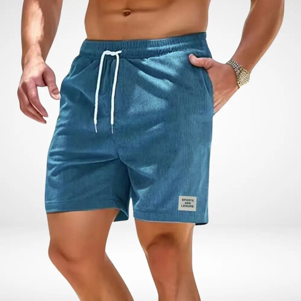 Short décontracté à taille élastique et cordon pour Homme – Tran