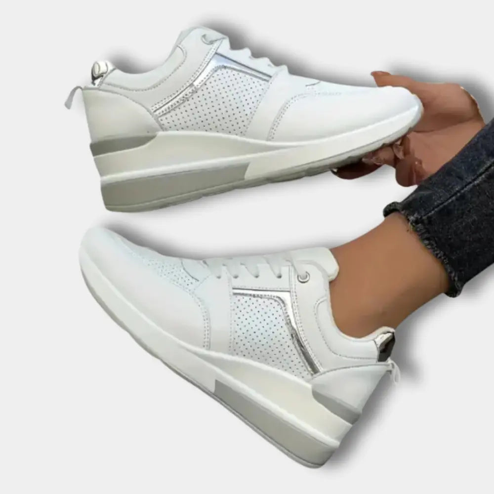 Baskets à détail doré contrasté pour Femme – Teresa