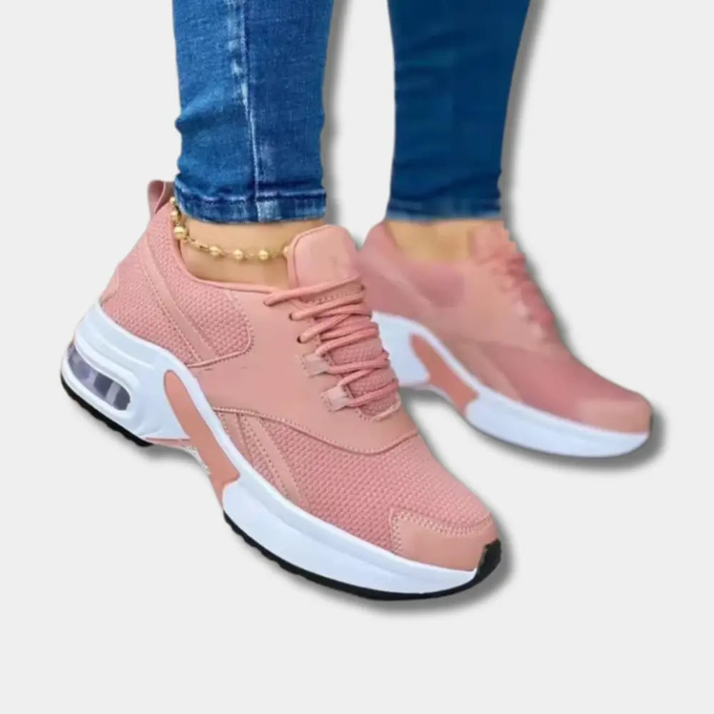Baskets à effet dégradé arc-en-ciel pour un look tendance au quotidien pour Femmes – Jami