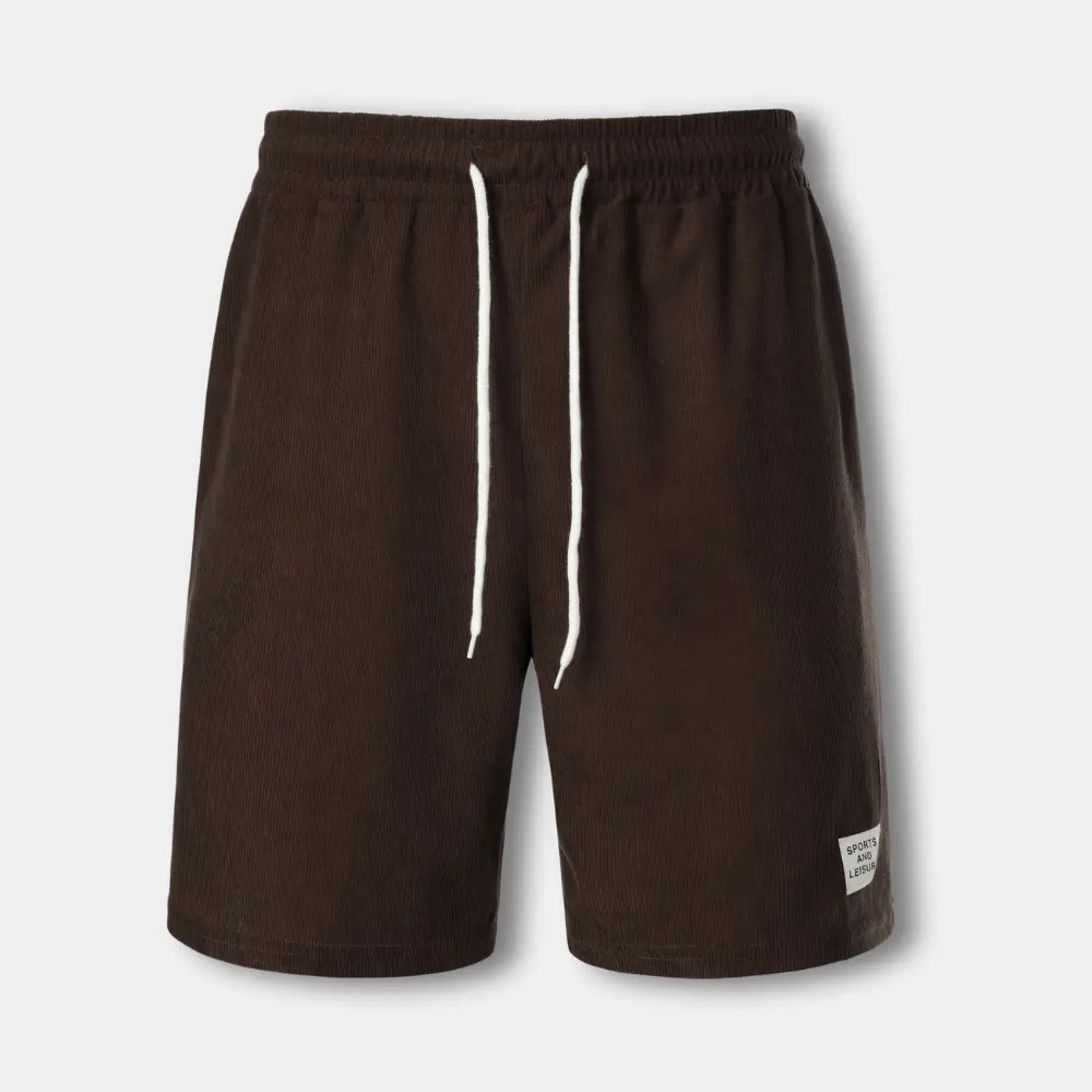 Short décontracté à taille élastique et cordon pour Homme – Tran