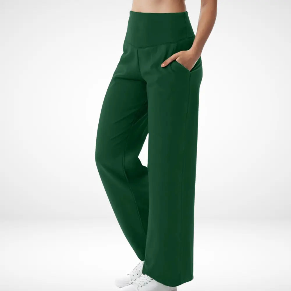 Pantalon flare à taille haute évasée pour Femme – Fayie