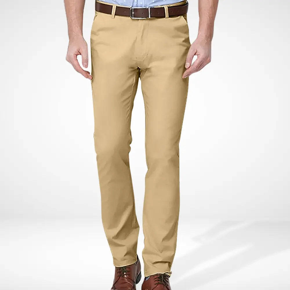 Pantalon cargo droit à coupe épurée pour Homme – Stefano
