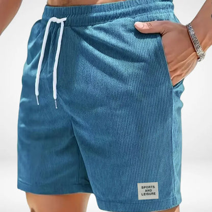 Short décontracté à taille élastique et cordon pour Homme – Tran