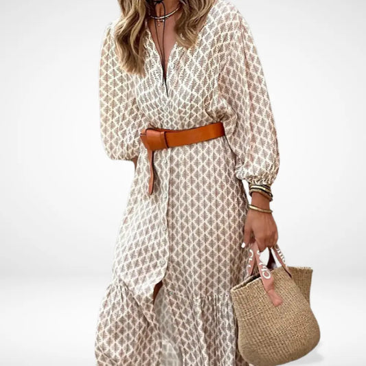 Combinaison pailletée évasée au style glamour pour Women – Julianne