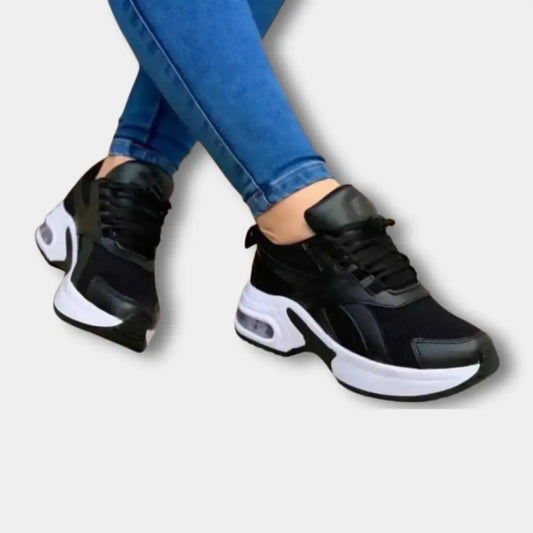 Baskets à effet dégradé arc-en-ciel pour un look tendance au quotidien pour Femmes – Jami