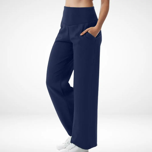 Pantalon flare à taille haute évasée pour Femme – Fayie