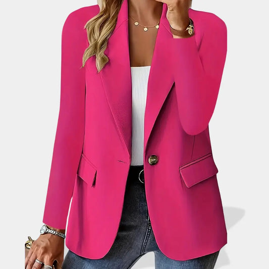 Blazer cintré à poches à rabat pour Femme – Casey