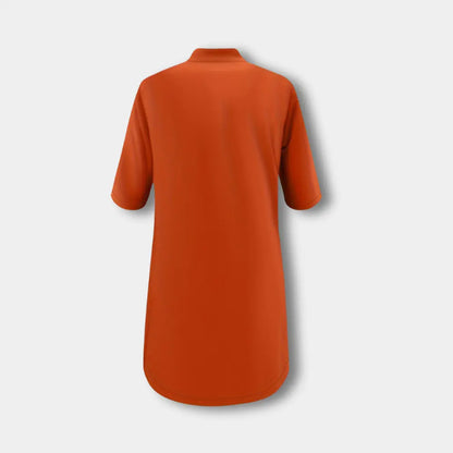 Robe d’été boutonnée à coupe droite pour Femme – Kane