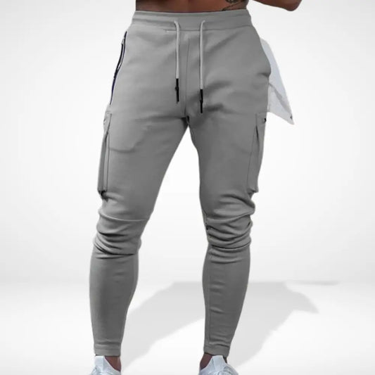 Jogging ajusté avec poche cargo latérale pour Homme – Filiberto