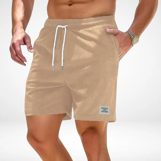 Short décontracté à taille élastique et cordon pour Homme – Tran