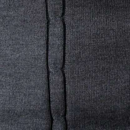 Pull sans manches à col en V côtelé pour Homme – Troy