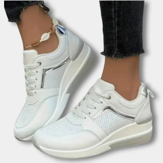 Baskets à détail doré contrasté pour Femme – Teresa